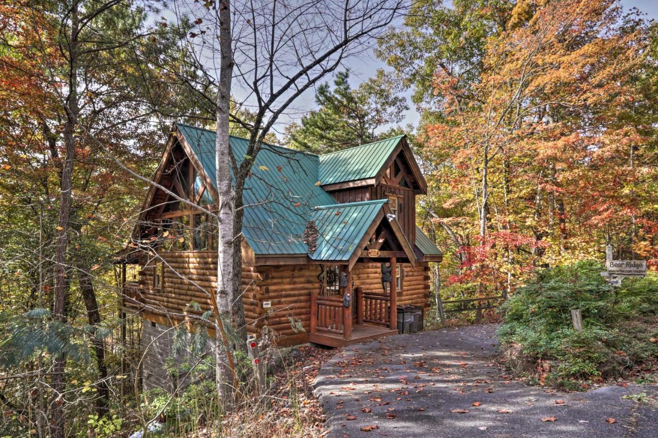 Smoky Mountain Log Cabin 7 Mi To Gatlinburg! Sevierville Exteriör bild