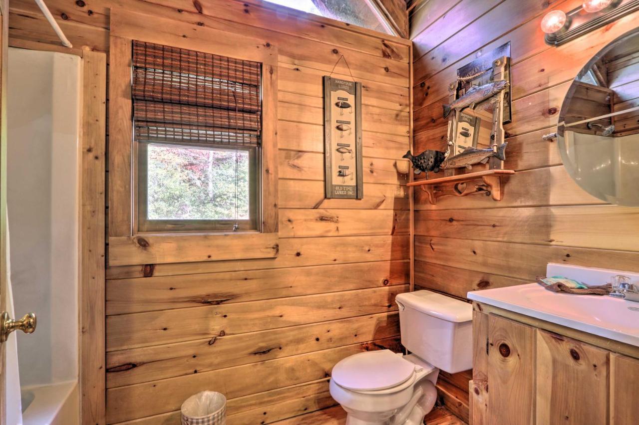 Smoky Mountain Log Cabin 7 Mi To Gatlinburg! Sevierville Exteriör bild